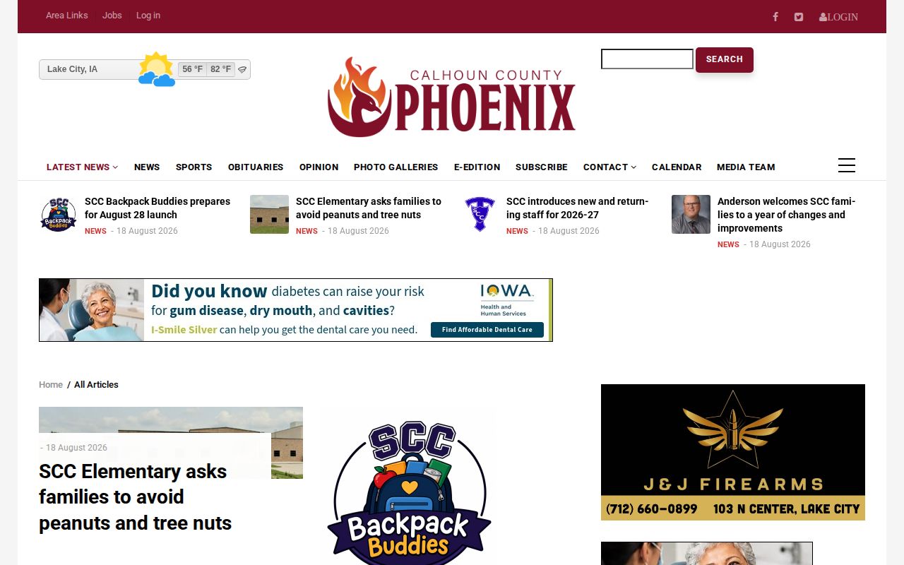 Calhoun County arrest news archive from the Phoenix
